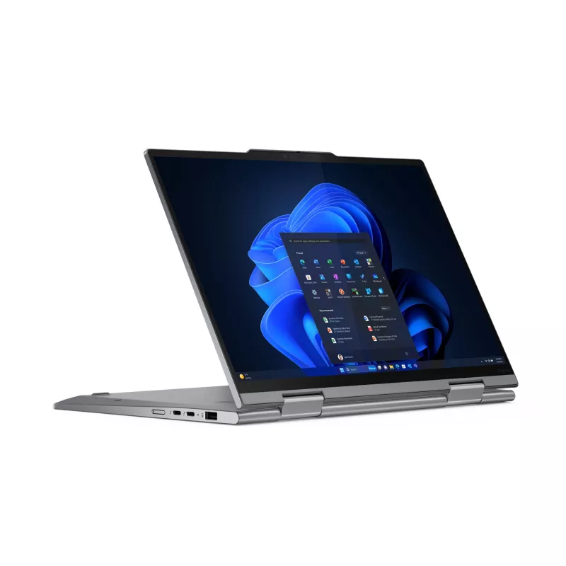Lenovo ThinkPad X1 2-in-1 Gen 9 Intel Core Ultra 7 155U Hybrid (2-in-1) 35.6 cm (14 inch) Touchscreen WUXGA 16 GB LPDDR5x-SDRAM 512 GB SSD Wi-Fi 6E (802.11ax) Windows 11 Pro German Grey