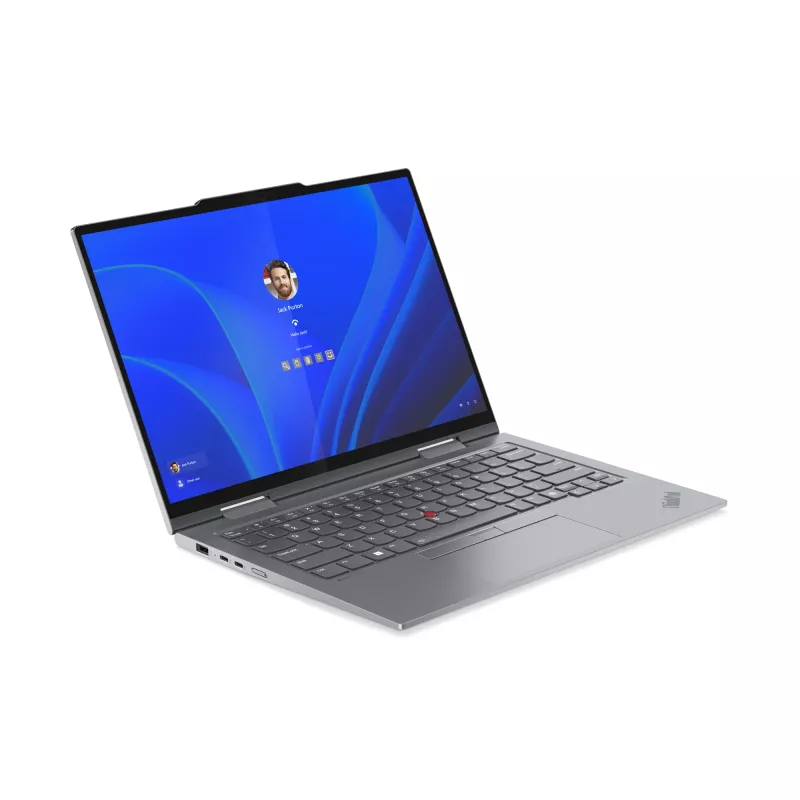 Lenovo ThinkPad X1 2-in-1 Gen 9 Intel Core Ultra 7 155U Hybrid (2-in-1) 35.6 cm (14 inch) Touchscreen WUXGA 16 GB LPDDR5x-SDRAM 512 GB SSD Wi-Fi 6E (802.11ax) Windows 11 Pro German Grey