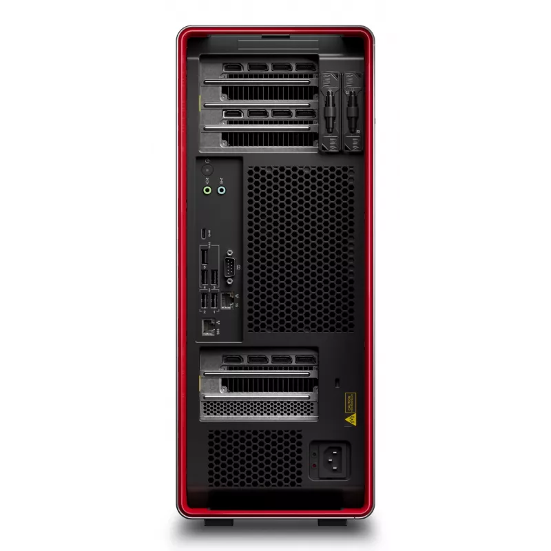 Lenovo ThinkStation P8 AMD Ryzen Threadripper PRO 7945WX 64 GB DDR5-SDRAM 1 TB SSD Windows 11 Pro Tower Workstation Black