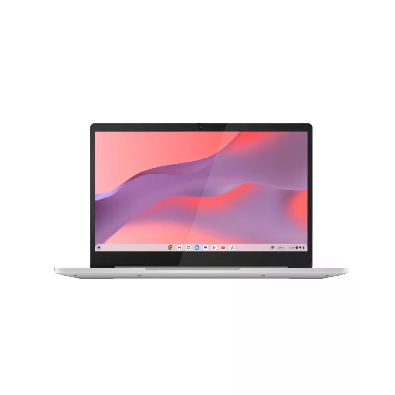 Lenovo IdeaPad Slim 3 Chrome 14M868 MediaTek Kompanio 520 Chromebook 35.6 cm (14 inch) Full HD 4 GB LPDDR4x-SDRAM 128 GB eMMC Wi-Fi 6 (802.11ax) ChromeOS German Grey