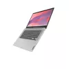 Lenovo IdeaPad Slim 3 Chrome 14M868 MediaTek Kompanio 520 Chromebook 35.6 cm (14 inch) Full HD 4 GB LPDDR4x-SDRAM 128 GB eMMC Wi-Fi 6 (802.11ax) ChromeOS German Grey