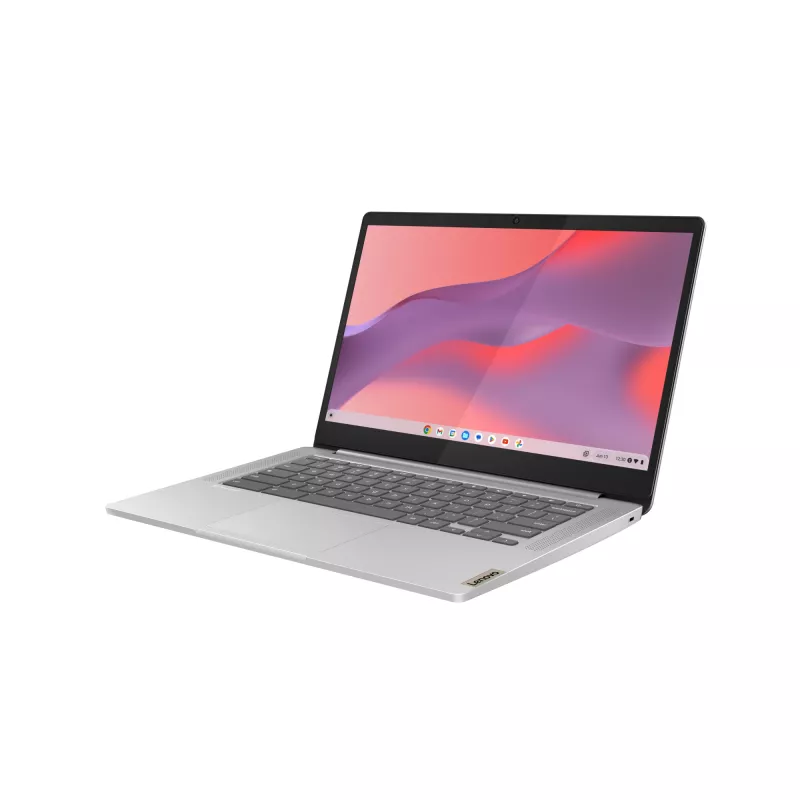 Lenovo IdeaPad Slim 3 Chrome 14M868 MediaTek Kompanio 520 Chromebook 35.6 cm (14 inch) Full HD 4 GB LPDDR4x-SDRAM 128 GB eMMC Wi-Fi 6 (802.11ax) ChromeOS German Grey
