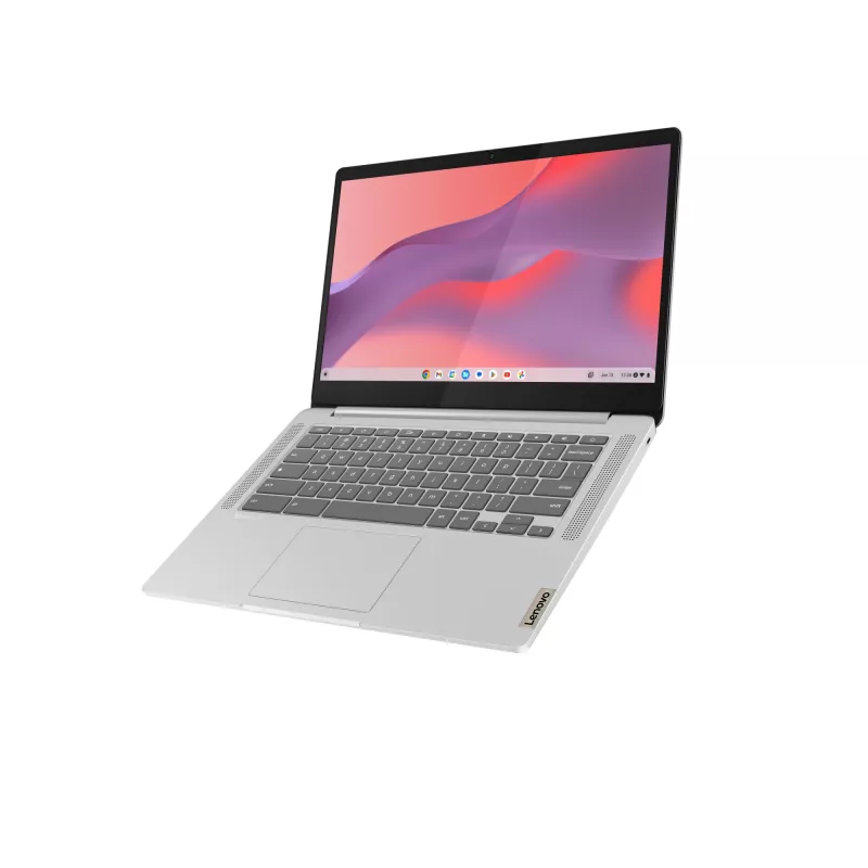 Lenovo IdeaPad Slim 3 Chrome 14M868 MediaTek Kompanio 520 Chromebook 35.6 cm (14 inch) Full HD 4 GB LPDDR4x-SDRAM 128 GB eMMC Wi-Fi 6 (802.11ax) ChromeOS German Grey