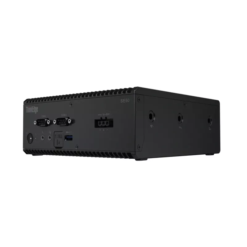 Lenovo ThinkEdge SE50 Intel® Core™ i5 i5-8365UE 16 GB DDR4-SDRAM 512 GB SSD Windows 11 IoT Enterprise Mini PC Black