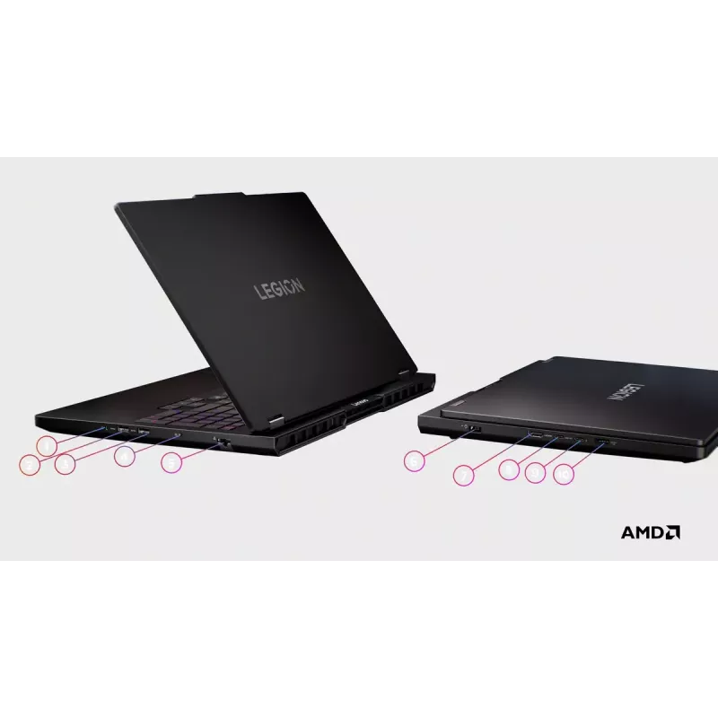 Laptop Lenovo Legion Pro 5 16 WQXGA – AMD Ryzen 9 9955HX, 32GB RAM, 1TB SSD, NVIDIA RTX 5070 8GB, Windows 11 Home