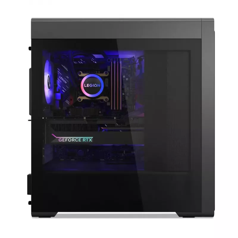 PC Tower Lenovo Legion T7 34IAS10 – Intel Core Ultra 7 265KF 20‑core, 64 GB DDR5, 2 TB PCIe 4.0 SSD, NVIDIA GeForce RTX 5070 Ti, Storm Grey