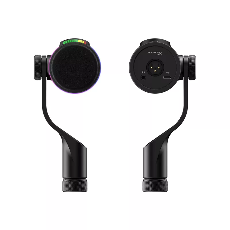 HyperX FlipCast - USB/XLR Dynamic Microphone (Black), Dynamic microphone, -10 dB, 20 - 20000 Hz, 0.05%, 1 Ω, 192 kHz
