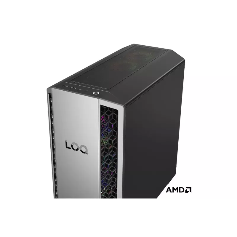 Desktop tower Lenovo LOQ 26ADR10 — AMD Ryzen 7 8745HX, 32 GB DDR5 (2×16 GB), 1 TB, NVIDIA GeForce RTX 5060 Ti, Windows 11 Home