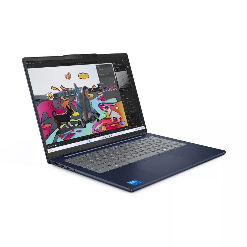 Lenovo IdeaPad Slim 5 14AKP10 Copilot+ PC AMD Ryzen™ AI 5 330 Laptop 35.6 cm (14 inch) WUXGA 16 GB DDR5-SDRAM 512 GB SSD Wi-Fi 7 (802.11be) Windows 11 Home German Blue