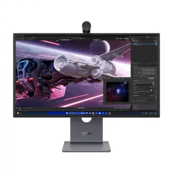 Monitor Lenovo Yoga Pro 27UD-10 — 26.5 inch QD-OLED 4K (3840×2160), 0.03 ms, USB-C hub, VESA, speakers, height adjustable, black