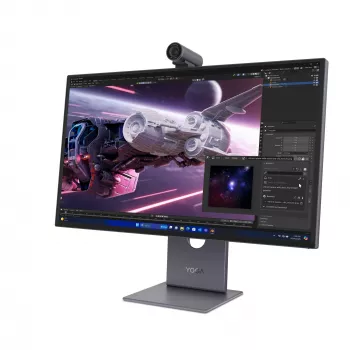 Monitor Lenovo Yoga Pro 27UD-10 — 26.5 inch QD-OLED 4K (3840×2160), 0.03 ms, USB-C hub, VESA, speakers, height adjustable, black