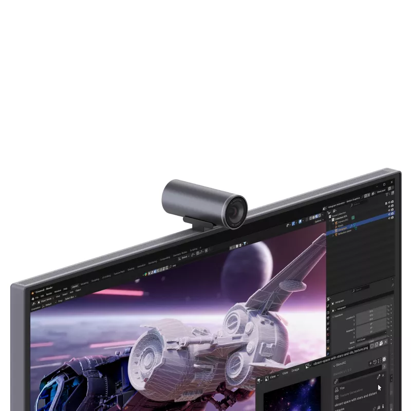 Monitor Lenovo Yoga Pro 27UD-10 — 26.5 inch QD-OLED 4K (3840×2160), 0.03 ms, USB-C hub, VESA, speakers, height adjustable, black