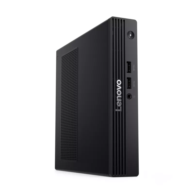 Mini PC Lenovo V100q 13GG Tiny Intel N100, 8GB DDR5 RAM, 256GB SSD, Wi‑Fi 6, German keyboard, black
