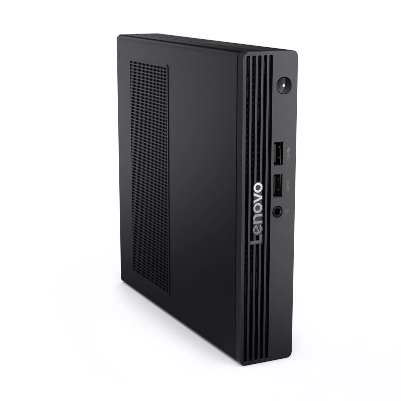 Mini PC Lenovo V100q 13GG Tiny Intel N100, 8GB DDR5 RAM, 256GB SSD, Wi‑Fi 6, German keyboard, black