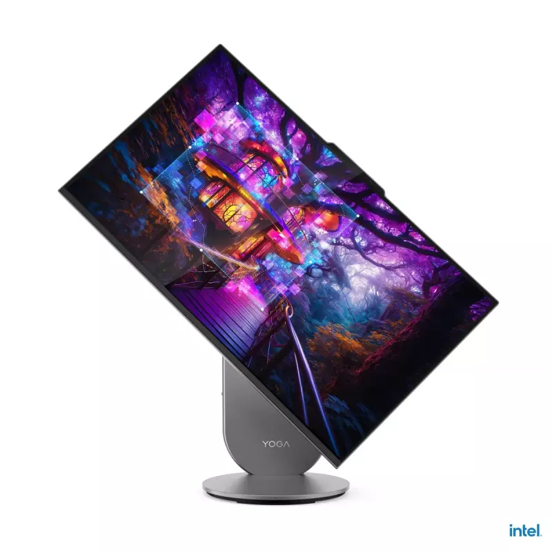 All-in-One desktop Lenovo Yoga AIO 9 27IAH10 — 27 inch QHD, Intel Core Ultra 7 255H, 16GB LPDDR5x, 1TB SSD, Intel Arc 140T, Windows 11 Home