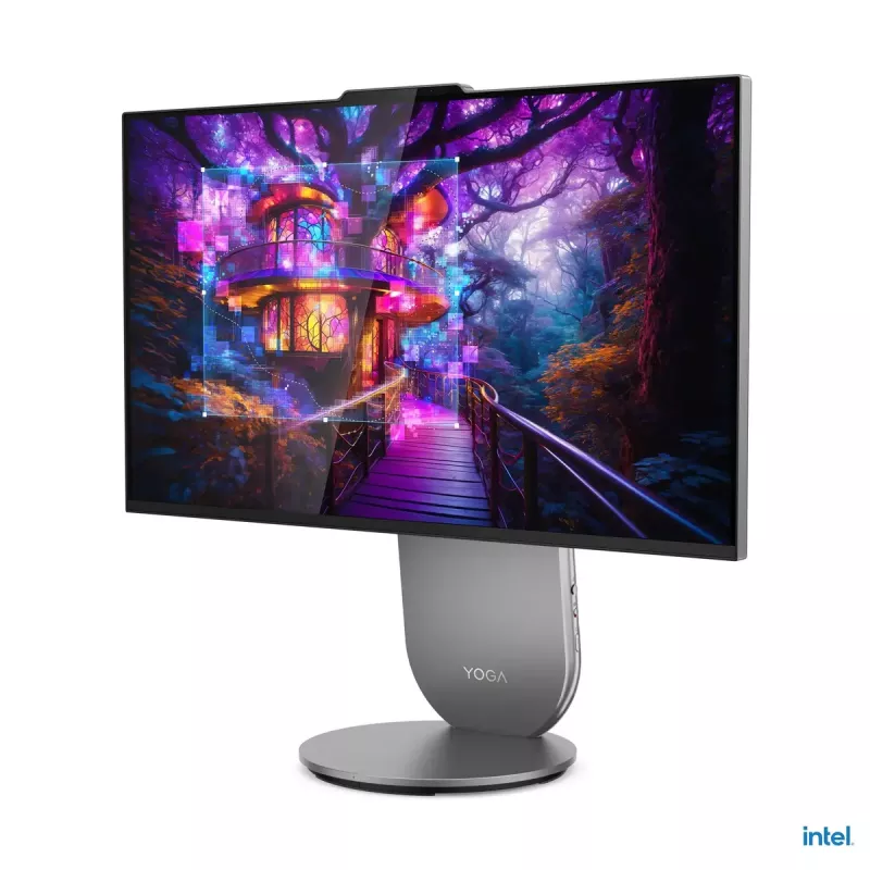 All-in-One desktop Lenovo Yoga AIO 9 27IAH10 — 27 inch QHD, Intel Core Ultra 7 255H, 16GB LPDDR5x, 1TB SSD, Intel Arc 140T, Windows 11 Home