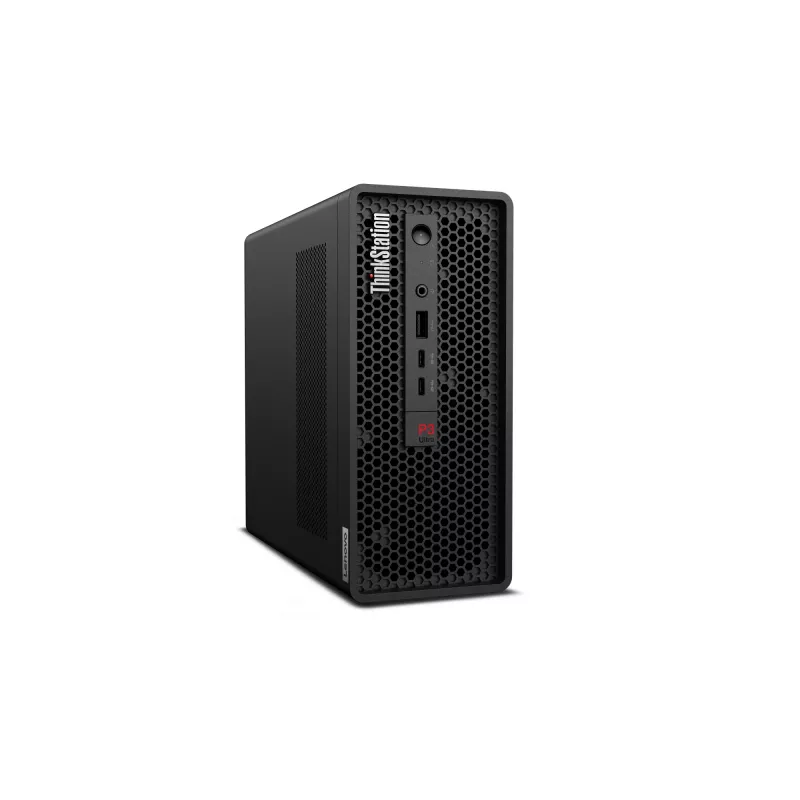 Lenovo ThinkStation P3 Ultra SFF Gen 2 Intel Core Ultra 7 265 32 GB DDR5-SDRAM 1 TB SSD NVIDIA RTX A400 Windows 11 Pro Workstation Black