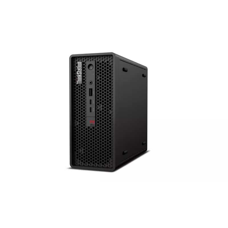 Lenovo ThinkStation P3 Ultra SFF Gen 2 Intel Core Ultra 7 265 32 GB DDR5-SDRAM 1 TB SSD NVIDIA RTX A400 Windows 11 Pro Workstation Black