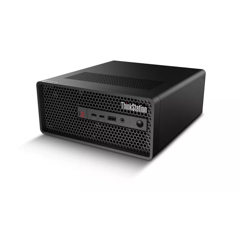 Lenovo ThinkStation P3 Ultra SFF Gen 2 Intel Core Ultra 7 265 32 GB DDR5-SDRAM 1 TB SSD NVIDIA RTX A400 Windows 11 Pro Workstation Black