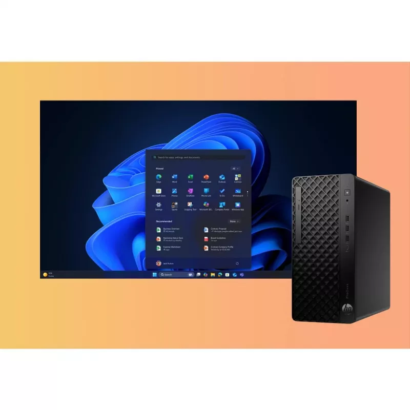 HP ProDesk 4 Tower G1i Desktop AI PC Intel Core Ultra 5 225 16 GB DDR5-SDRAM Windows 11 Pro