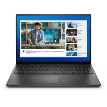 DELL DC16250 Intel Core 5 120U Laptop 40.6 cm (16 inch) Full HD+ 8 GB DDR5-SDRAM 512 GB SSD Wi-Fi 6 (802.11ax) Ubuntu Linux UK International Black