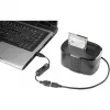 USB cable Renkforce RF-3322982 0.25m USB A Black