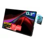 Portable monitor VERBATIM 13.3 inch WUXGA (1920x1200) IPS touchscreen, battery, USB-A/USB-C, 3.5mm, aluminium, 0.925 kg