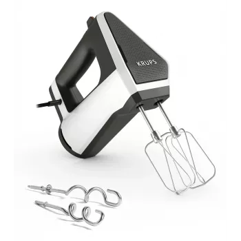 Krups 3MIX 6000 Hand mixer 600 W Grey, White