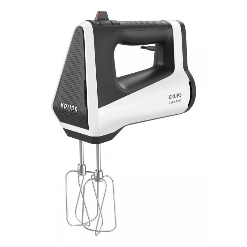 Krups 3MIX 6000 Hand mixer 600 W Grey, White