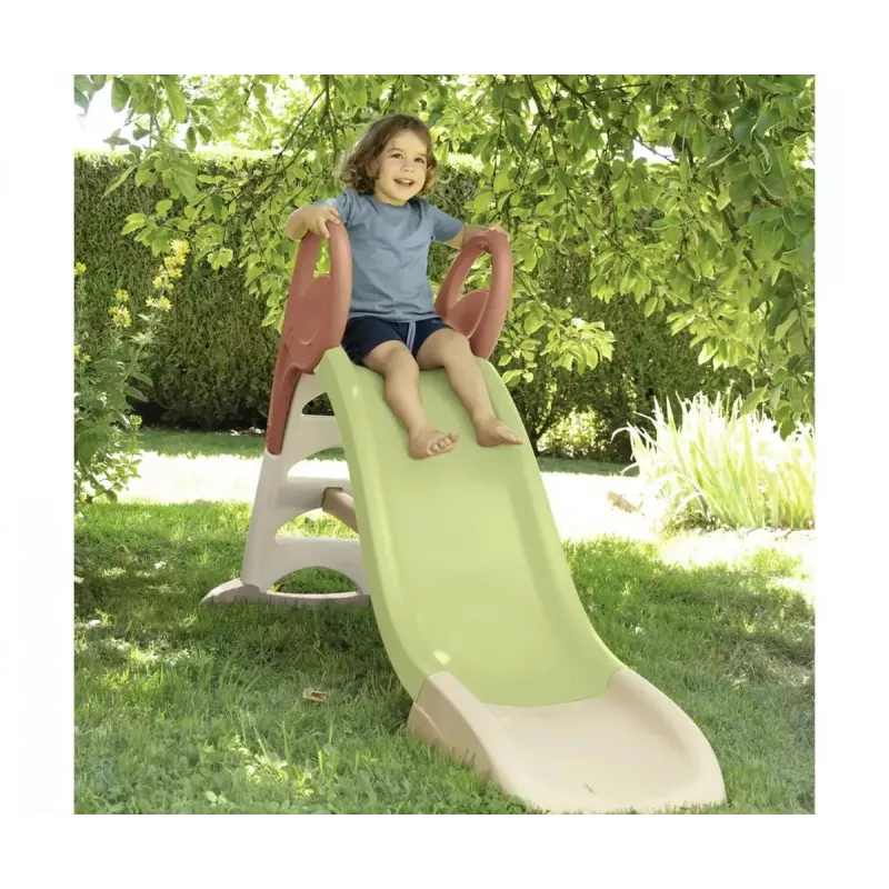 Outdoor play slide SMOBY Life Slide KS 820510 — children's plastic garden slide