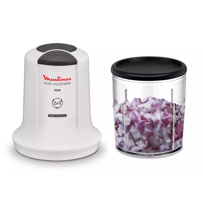 Electric Food Chopper Moulinex AT7231 0.5L 500W White