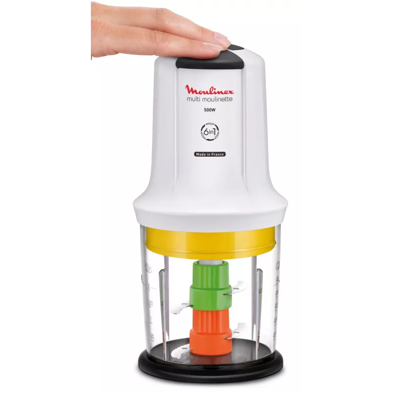 Electric Food Chopper Moulinex AT7231 0.5L 500W White