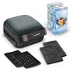 Waffle Iron Tefal Snack Collection SW862BF0 2 Waffles 700 W Black Dark Green