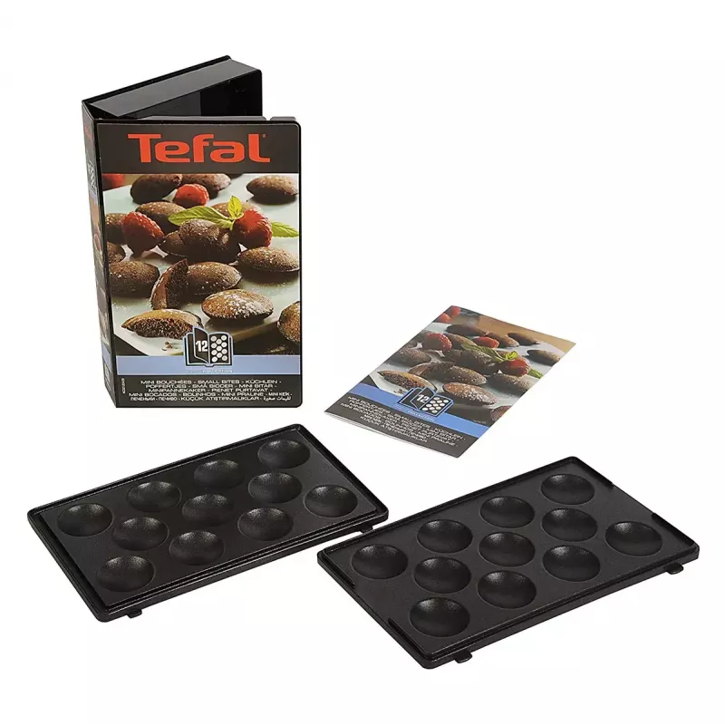 Replacement plate for Tefal Snack Collection SnackTime XA801212 — 242×155×44 mm, pack of 2