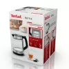 Tefal Glass Kettle KI605830 electric kettle 1.7 L 2200 W Black, Silver, Transparent