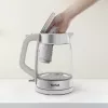 Tefal Glass Kettle KI605B30 electric kettle 1.7 L 2200 W Grey, Silver, Transparent