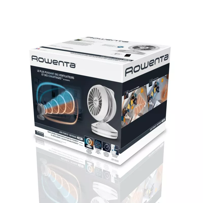 Rowenta HQ7152 Indoor White, Silver Fan electric space heater