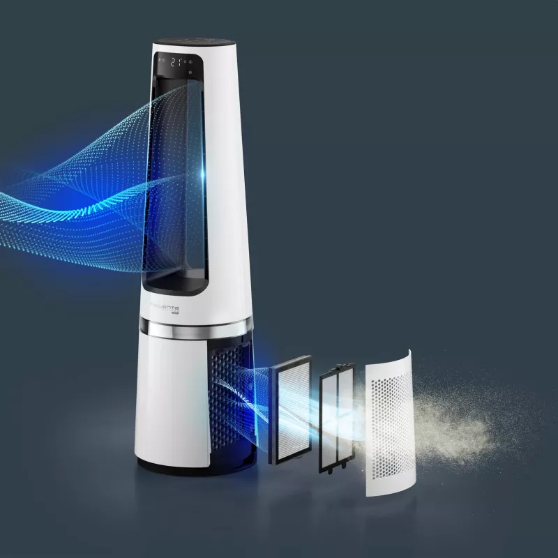 Air Purifier Rowenta Eclipse QU5060 30 m² 62 dB 2100 W White