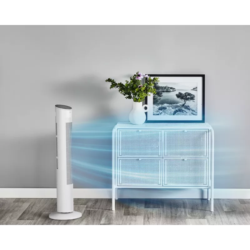 Household tower fan Rowenta Eole VU6871 White 40W AC 220-240V