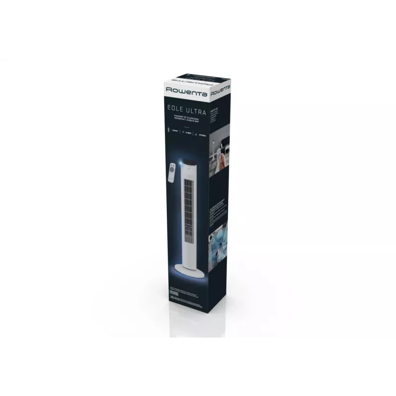 Household tower fan Rowenta Eole VU6871 White 40W AC 220-240V