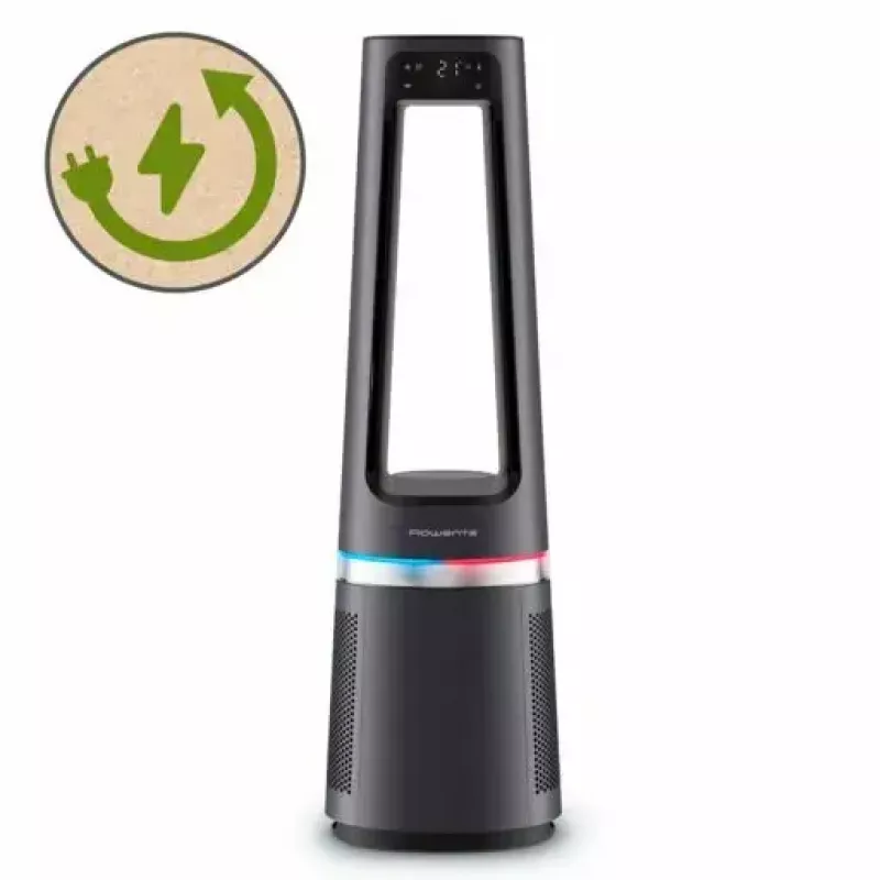 Air purifier Rowenta Eclipse 3-in-1 Connect QU5072 for up to 50 m², 130 m³/h, 62 dB, Silver