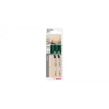 Bosch 2 609 256 723 jigsaw/scroll saw/reciprocating saw blade Jigsaw blade High carbon steel (HCS) 2 pc(s)