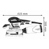 Bosch 0 601 292 801 portable sander Orbital sander 11000 RPM 22000 OPM