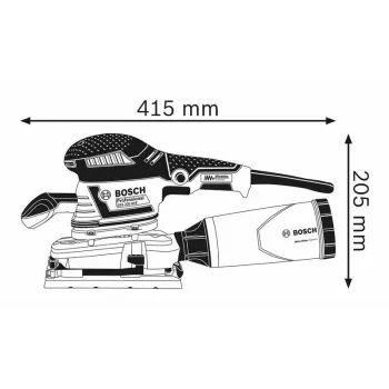 Bosch 0 601 292 801 portable sander Orbital sander 11000 RPM 22000 OPM