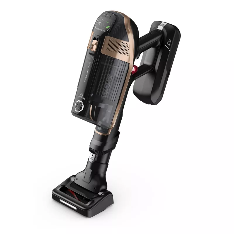 Rowenta X-Force RH99F1 2-in-1 stick vacuum Battery Dry HEPA Bagless 0.9 L Black, Grey