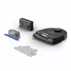 Robot vacuum Rowenta X‑Plorer RR9465WH — bagless D-shape, 0.35 L dust bin, 120 min runtime, Li‑Ion, 97×325×335 mm, black