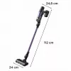 Rowenta RH6A31 2-in-1 stick vacuum Battery Dry Bagless 140 W Black, Purple