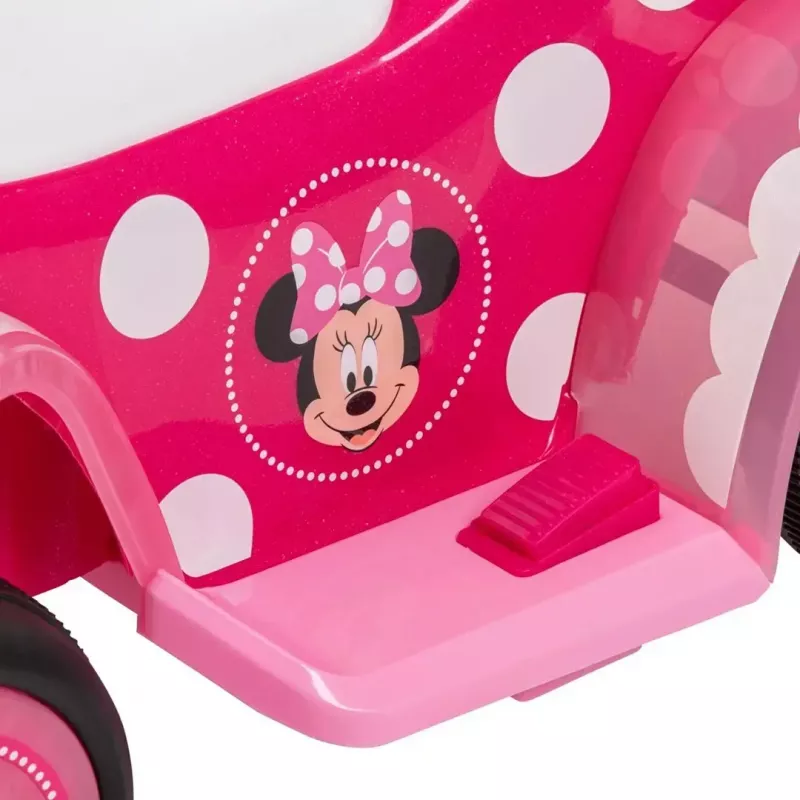 Electric ride-on quad for children HUFFY Minnie Mouse model 19075W — battery-powered kids' ATV