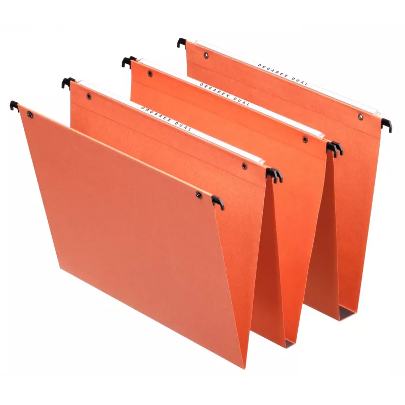 Suspension File Esselte Orgarex Dual A4 Orange