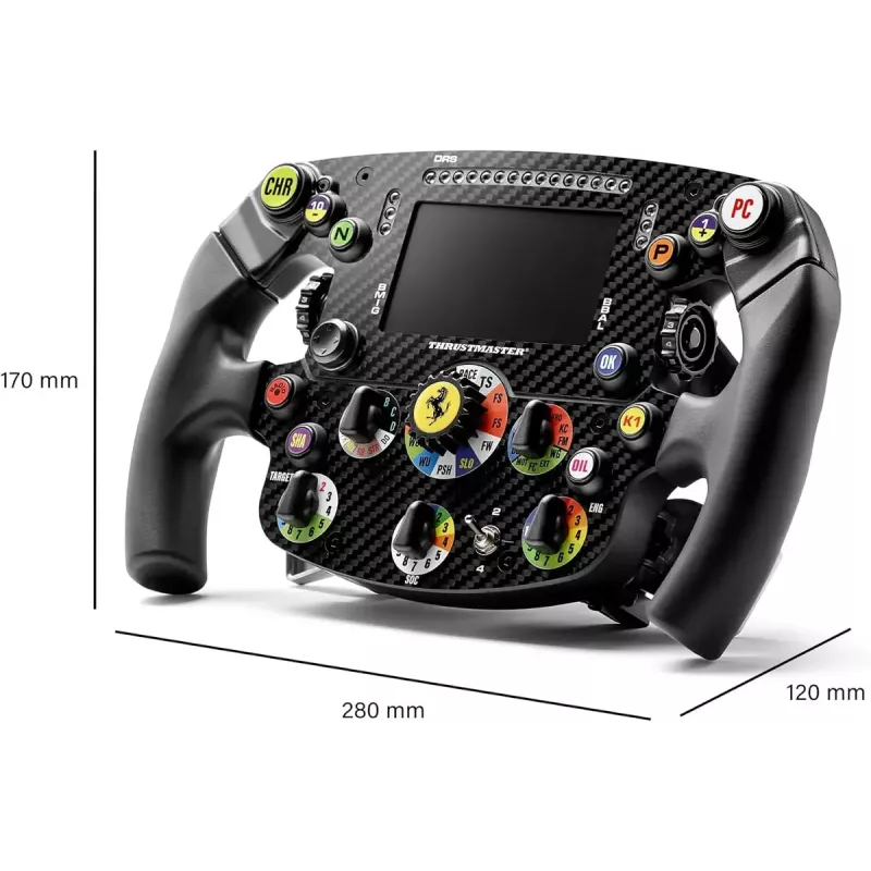 Racing Wheel Thrustmaster AddOn Ferrari SF25 Edition for KON/PC — official Ferrari steering wheel replica